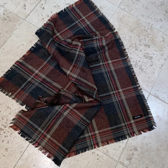 Midopa checkered print fall  winter blanket scarf - Picture 5 of 11